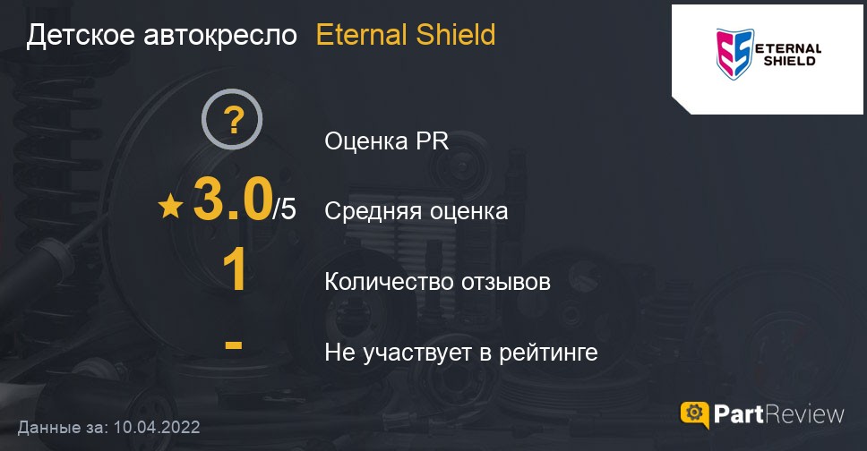 Детское кресло eternal shield